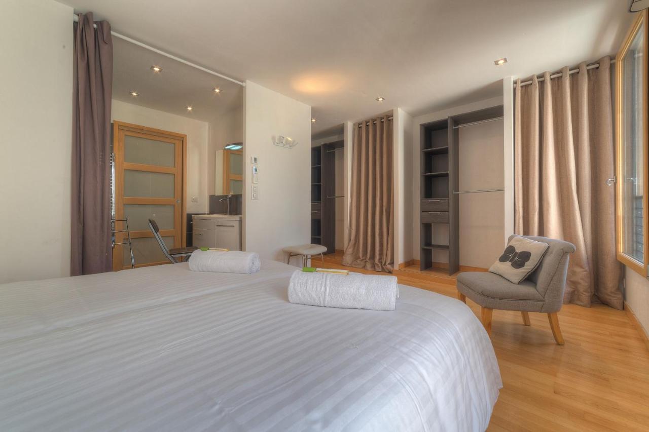 Immogroom - Beautiful Duplex - Sea View - Quiet - Ac - Wifi - Garage 칸느 외부 사진