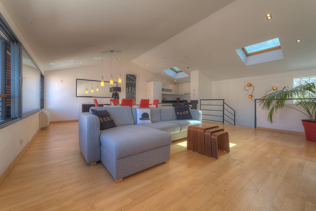 Immogroom - Beautiful Duplex - Sea View - Quiet - Ac - Wifi - Garage 칸느 외부 사진