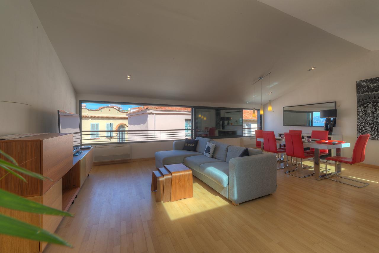 Immogroom - Beautiful Duplex - Sea View - Quiet - Ac - Wifi - Garage 칸느 외부 사진
